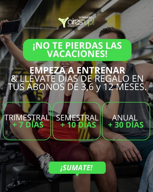 Empezá a entrenar