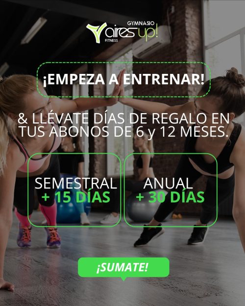 Empezá a entrenar