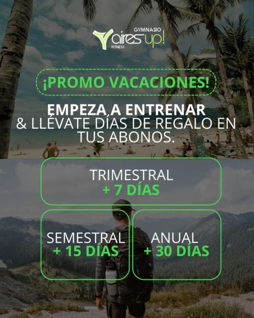 Promo Vacaciones!